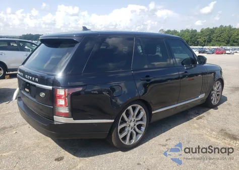 2016 Land Rover Range Rover Hse z USA, uszkodzony, nr VIN SALGS2PF1GA310850